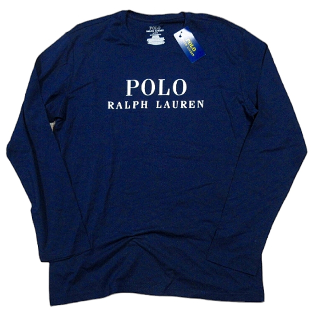 Polo by Ralph Lauren International Premium Navy Long sleeve sz Large
